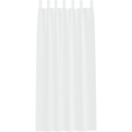 vidaXL Zavjese sa zavjesama 2 pcs Bijela 140 x 245 cm Poliester Cene