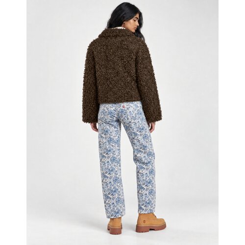 Only Jakne ONLTILDA TEDDY JACKET Kostanjeva Slike