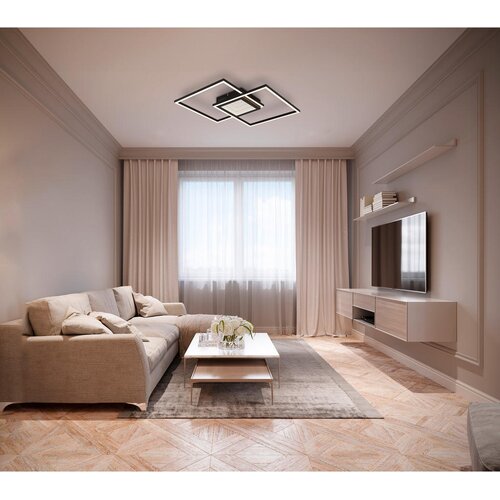 Globo 48468-32 - LED stropno svetlo SAUNDERS (prigu&amp;scaron;iva) 32W/230V 42,6x42,6 cm Slike