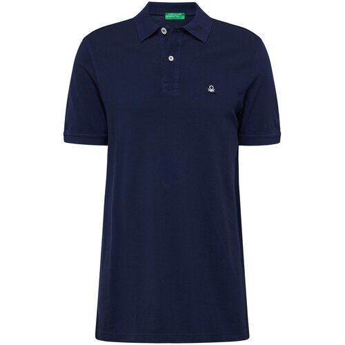 United Colors Of Benetton Majica temno modra / bela Slike