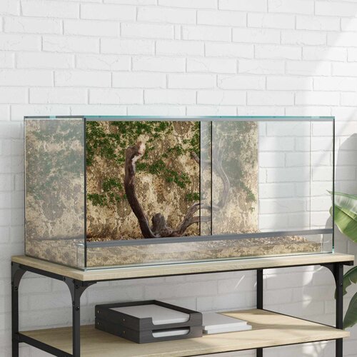  Terarij s pohranom *Transparent*an 80 x 40 x 40 cm Stakl Cene