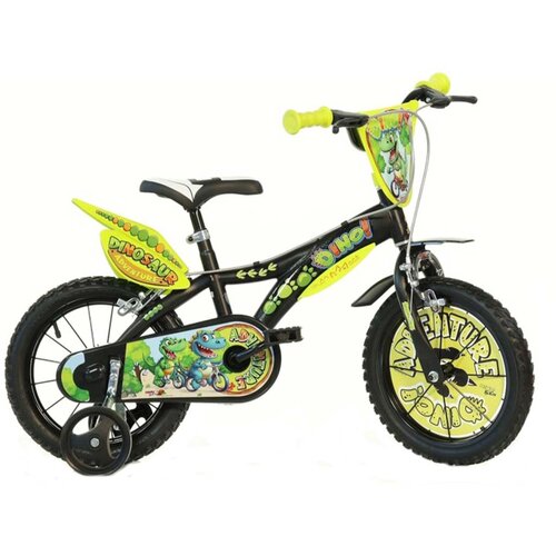 Dino Bikes Dinosaur Adventure dječji bicikl s motivom dinosaura, veličine 14 - bicikl Cijene