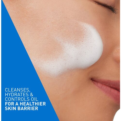 CeraVe Cleansers Balancing Air Foam Cleanser čistilna pena za normalno do me&amp;scaron;ano kožo 148 ml Slike