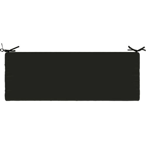  Jastučić za klupu SOEST 100% poliester Crna 120 x 40 x 8 cm - Crna 120 x 40 x 8 cm Poliester Slike