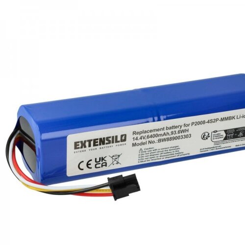 Extensilo Baterija za Xiaomi Roborock S50 / S60 / Dreame D9 / D10, 6400 mAh Slike