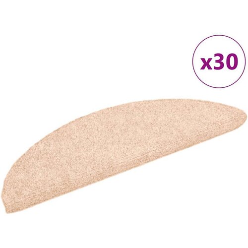 vidaXL Samoljepljivi otirači za stepenice 30 kom smeđe 56 x 17 x 3 cm Cene