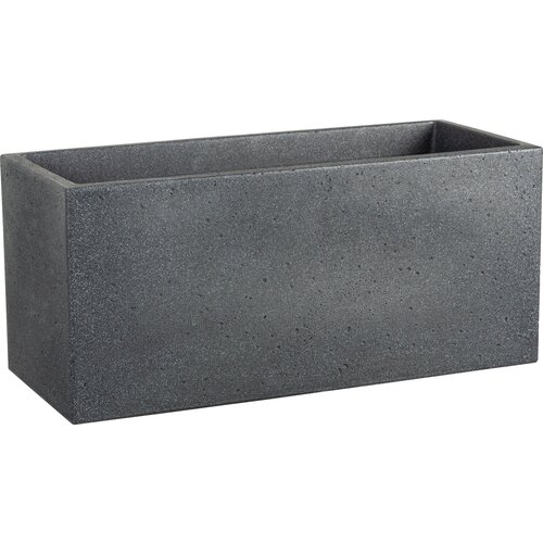  Cvetlično korito C-Cube Long - Stony Black - 60 cm Cene