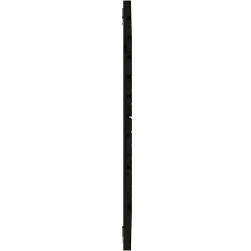  Zidno uzglavlje crni 141x3x91 5 cm od masivne borovine Slike