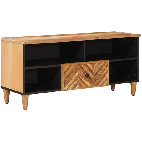 vidaXL Omare za shranjevanje s predalom Rjava 100 x 33,5 x 46 cm, (5000246531) Cene