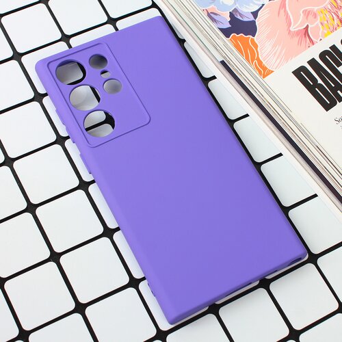 Torbica nano silikon za samsung S928B galaxy S24 ultra ljubicasta Slike
