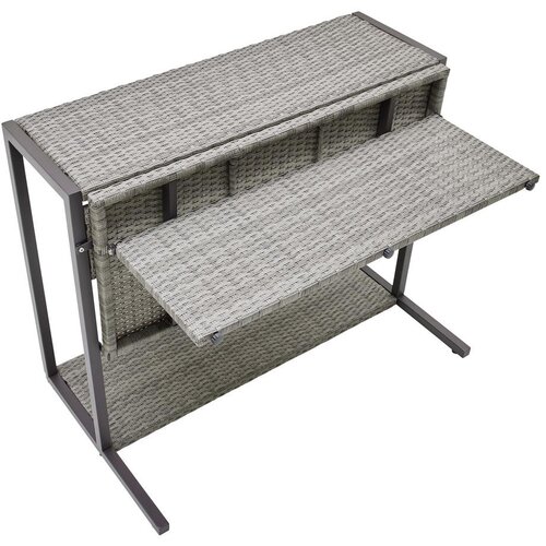 Bessagi Garden set za balkon mario, modularen, sivorjava Slike