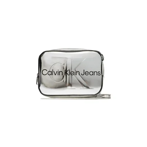 Calvin Klein Jeans Ročna torba Sculped Camera Bag K60K610396 Srebrna