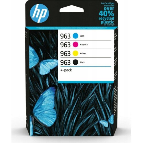 HP 963 4-Pack CMYK(4) Original Ink Cartridge Combo spremnik s tintom 5 kom Standardni prinos Crno, Plavo, Magenta, Žuto Cijene