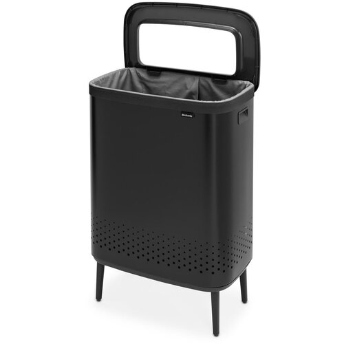Brabantia Bo hoš za perilo Hi, 2 x 45 L - Matt Black Cene