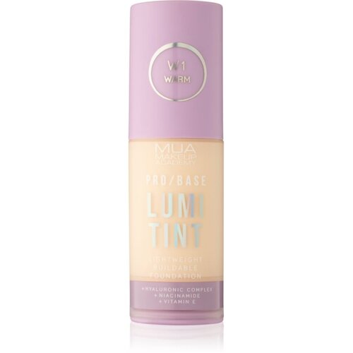 MUA Makeup Academy PRO/BASE Lumi Tint lahki tekoči puder odtenek W1 30 ml Slike