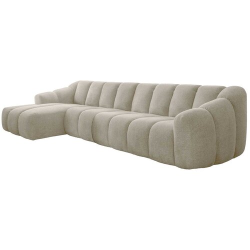 Miuform Bež kutna garnitura (s lijevim kutom/s ležaljkom) Shell &amp;ndash; Slike