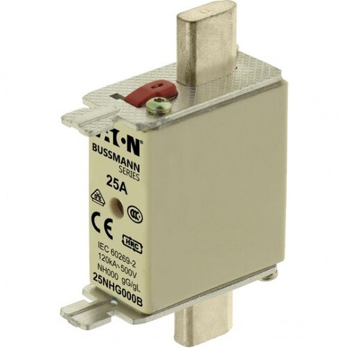 Eaton Nožasti osigurač sa indikacijom NH000 25A AC 500V 25NHG000B Cene