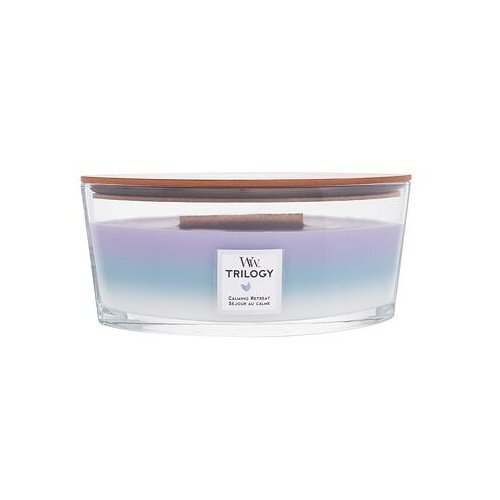WoodWick trilogy calming retreat dišeča svečka 453,6 g unisex Cene