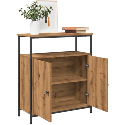 vidaXL Komoda artisan hrast 70x30x80 cm inženirski les Cene