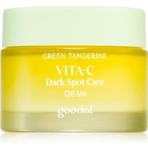 Goodal Green Tangerine Vita-C vlažilna in posvetlitvena krema za normalno in občutljivo kožo 50 ml