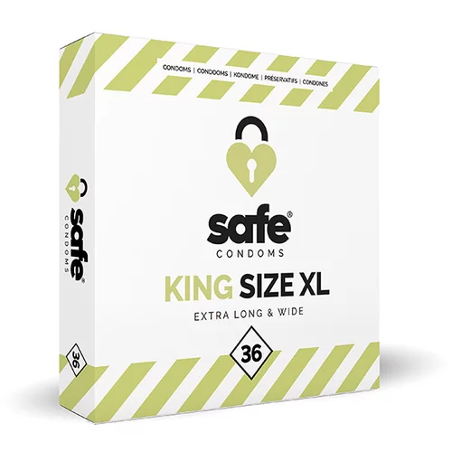 SAFE Kondomi - King Size XL, 36 kos