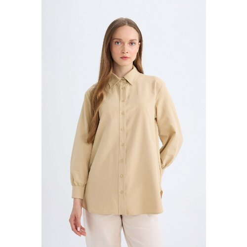 Defacto Relax Fit Poplin Long Sleeve Shirt Tunic Slike