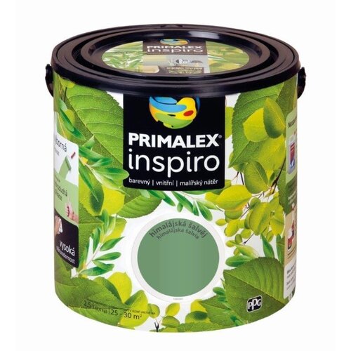  Notranja stenska barva Primalex Inspiro (barva: himalajski žajbelj; 2,5 l) Cene