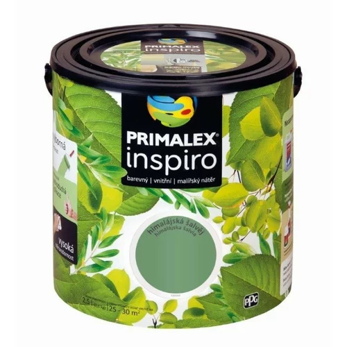  Notranja stenska barva Primalex Inspiro (barva: himalajski žajbelj; 2,5 l)