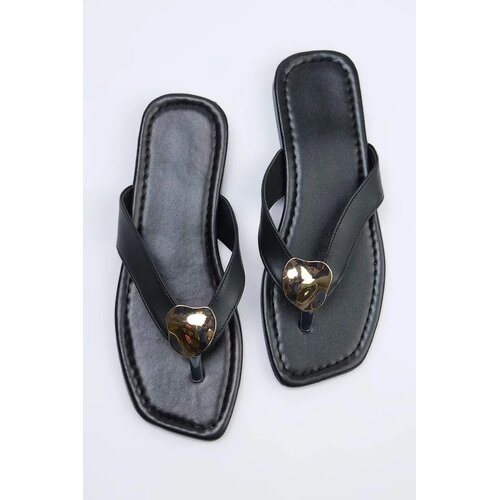 Trendyol Shoes ženske papuče Takss26Te00025, crne Cene