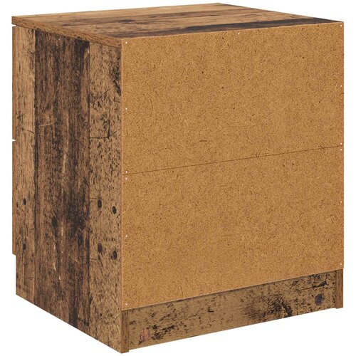  Noćni ormar 2 pcs Staro drvo 45 x 39 x 50cm Konstruirano drvo Slike