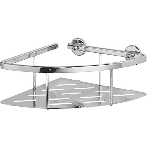 Tesa kutna košara za odlaganje (20,5 x 21 x 9,2 cm, krom, sjaj) Cijene