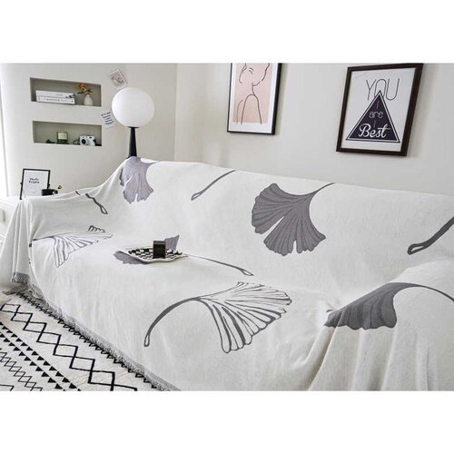 Prekrivač za krevet 180x230cm PK-019 - Sivi list Cene