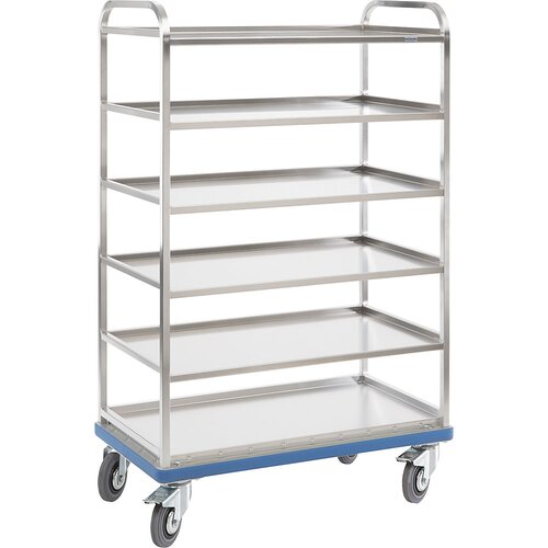 Gm&amp;ouml;hling Regalni voziček G&amp;reg;-ORG E 2801, 6 nivojev, 5 polic, DxV 590 x 1660 mm Slike