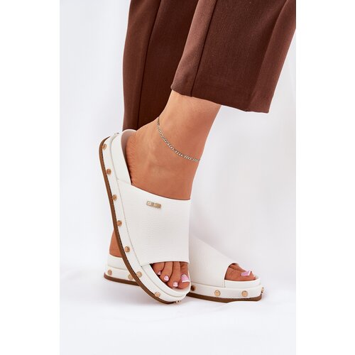 Big Star Women's Platform Sandals With Studs Cene