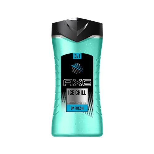 Axe Ice Chill osvežujoč gel za prhanje 3v1 400 ml Cene