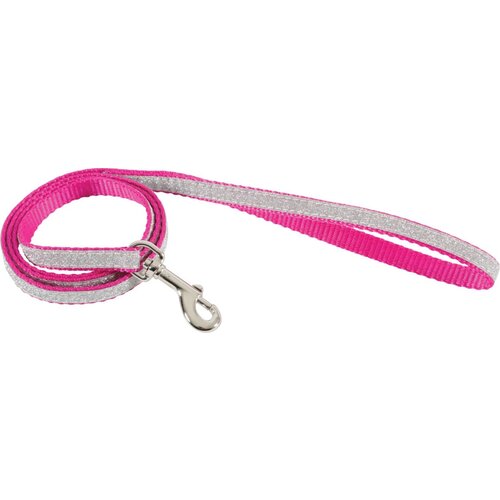 Zolux 520023ROS Shiny Nylon Povodac Pink Cene