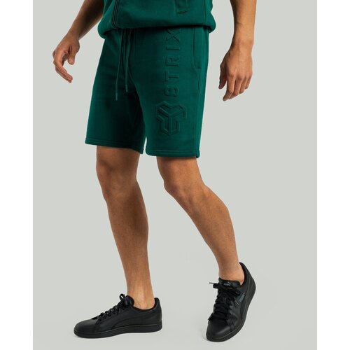 GymBeam OG1 mu&amp;scaron;ke kratke hlače embossed emerald - strix Slike