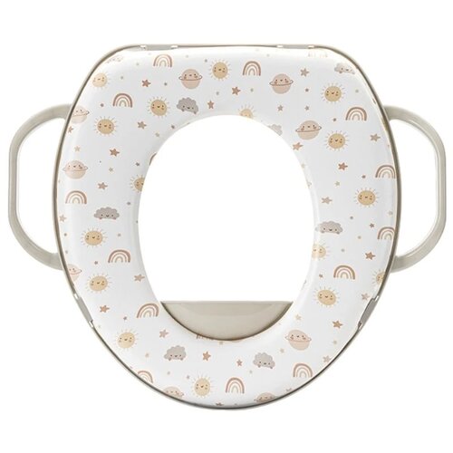 Lorelli Soft trening adapter za WC &scaron;olju, Plantes Beige Cene