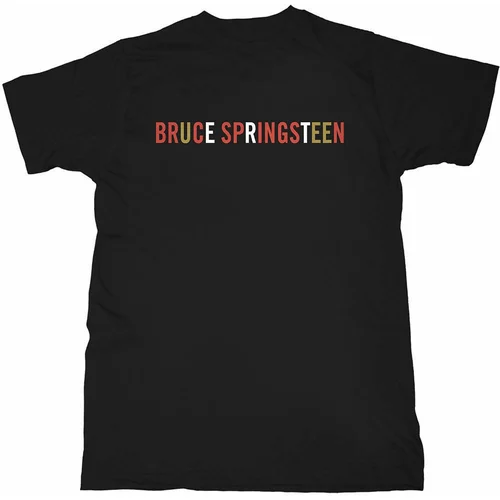 Bruce Springsteen Majica Logo Unisex Black S