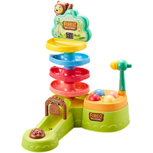 Ball Track Interactive Sensory Slide Catapult Hammer Cijene