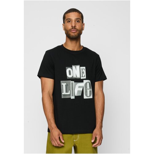 Mister Tee Black One Life T-Shirt Cene