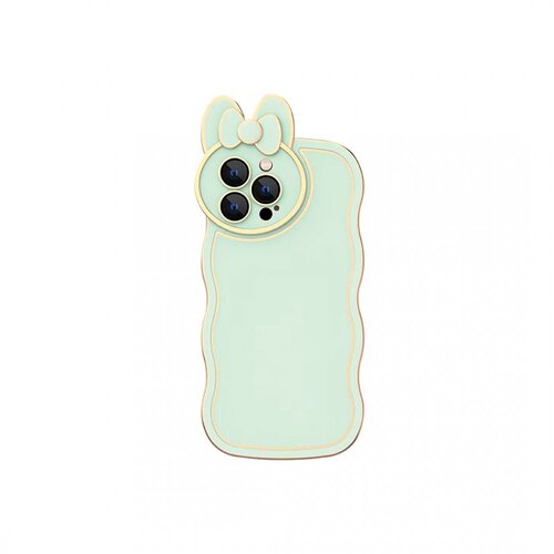  futrola bunny elegant za iphone 14 pro (6.1) zelena Slike