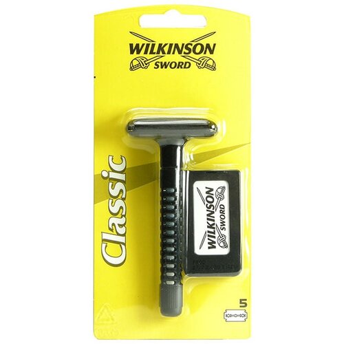 Wilkinson Classic brivnik + nadomestne britvice 5 ks 1 kos Cene