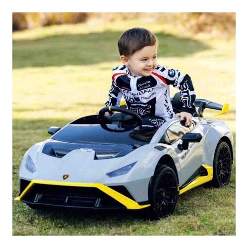 Premium Stil Dečiji automobil na akumulator - Lamborghini Hurac&amp;aacute;n Premium Sivi ( 13781 ) Slike