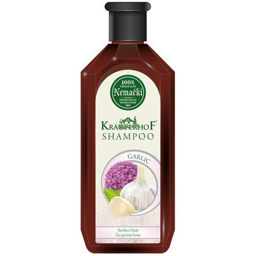 Krauterhof beli luk šampon za jačanje kose 500ml Slike