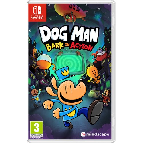  Dog Man Bark in Action (SWITCH) Cene