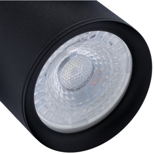  Luster na sajli KARADON 1xGU10/30W/230V 17 cm crna Slike