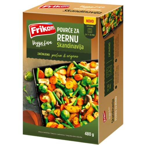 Frikom Skandinavija mix povrća 480g Cene