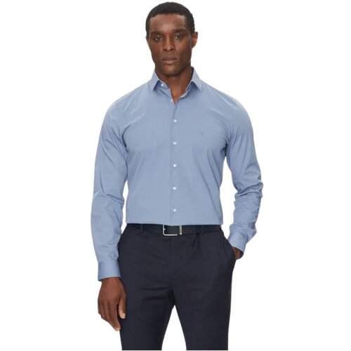 Calvin Klein Jeans Srajce z dolgimi rokavi K10K108229 Modra Slike