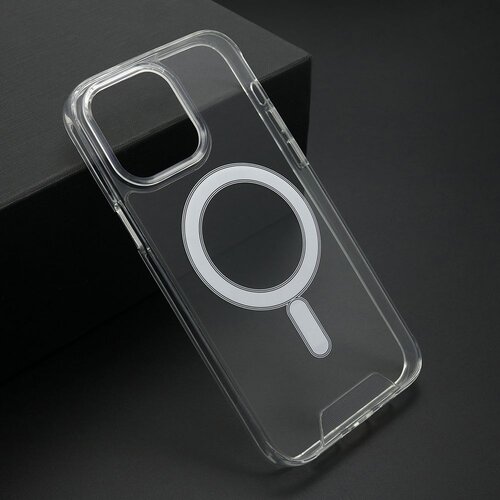 Maska silikonska magnetic za iphone 15 pro max/ providna Slike